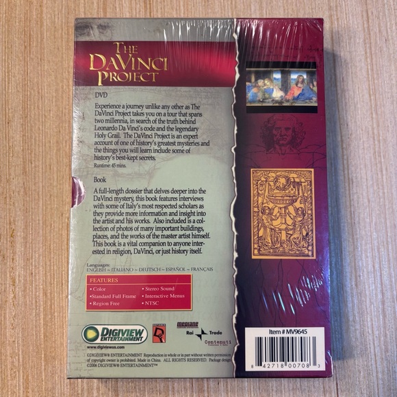 The DaVinci Project DVD - Picture 2 of 7